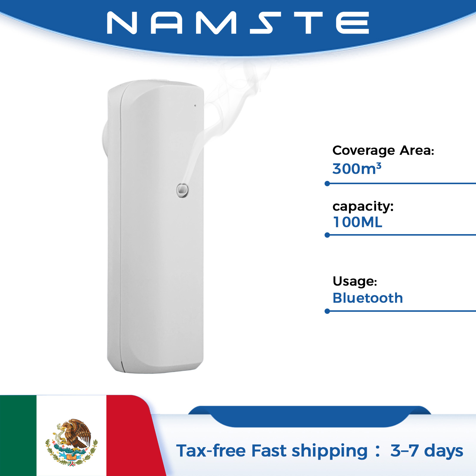 Home Fragrance Oil Diffuser - Difusor de Óleo Aromático NAMSTE, Difusor
