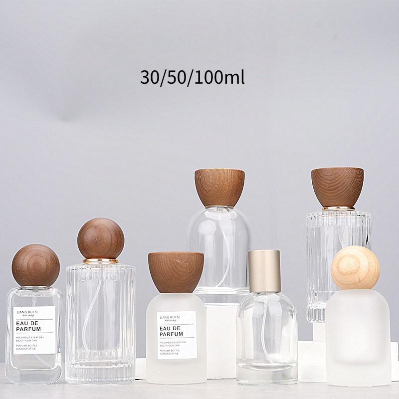 Room Spray Bottle - Alta qualidade 30/50/100ml vazio claro/vidro fosco