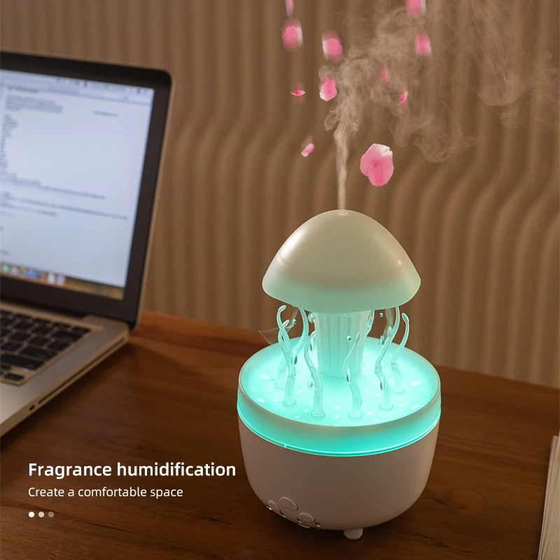 Home Fragrance Mist - Máquina rotativa de aromaterapia com gotas