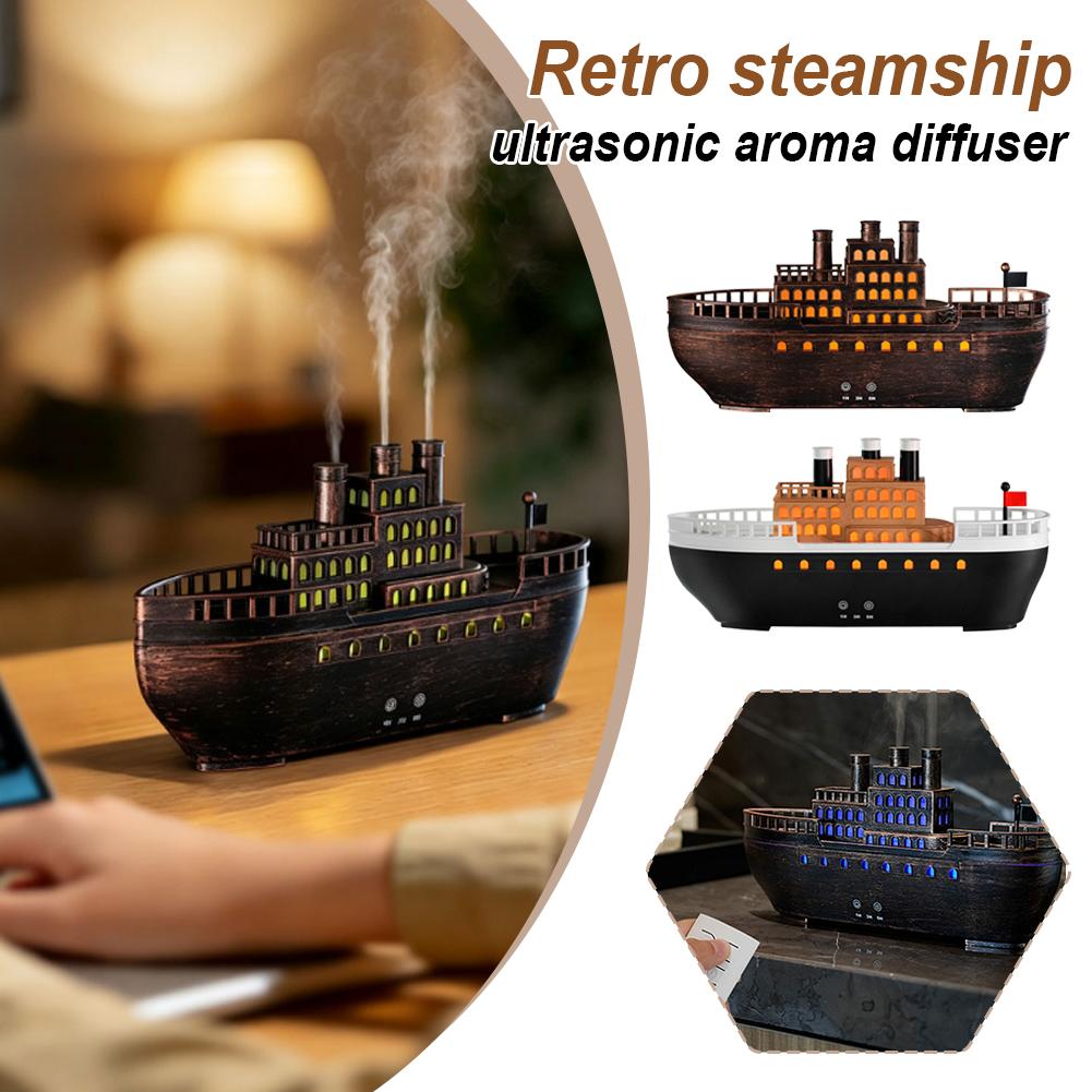Home Fragrance Accessories - Difusor de Óleos Essenciais Ultrassônico Retro