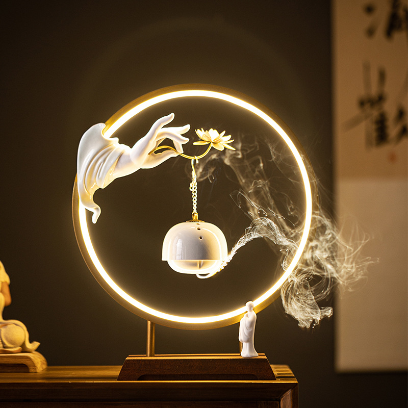 Home Fragrance Incense - Queimador de incenso de refluxo pendurado,