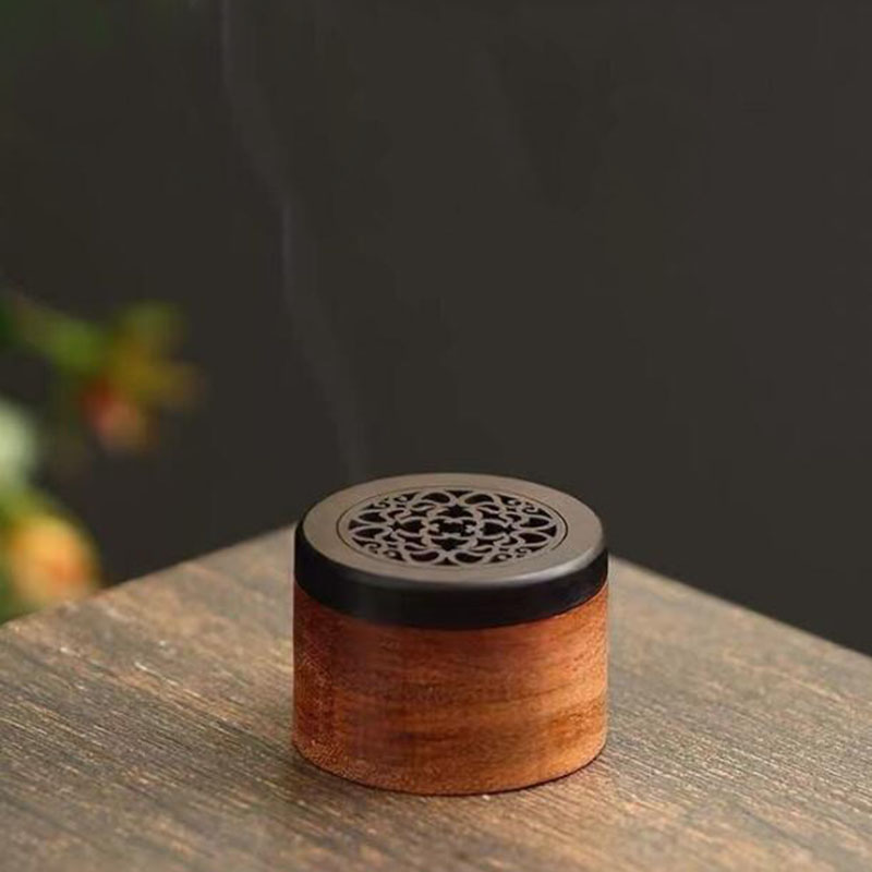 Home Fragrance Incense - Mini caixa de incenso de madeira