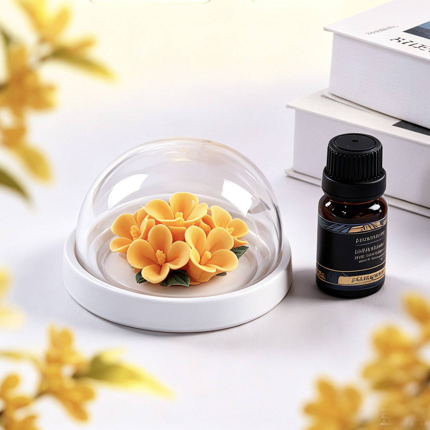 Home Fragrance Business - Conjunto Difusor de Aroma de Flor