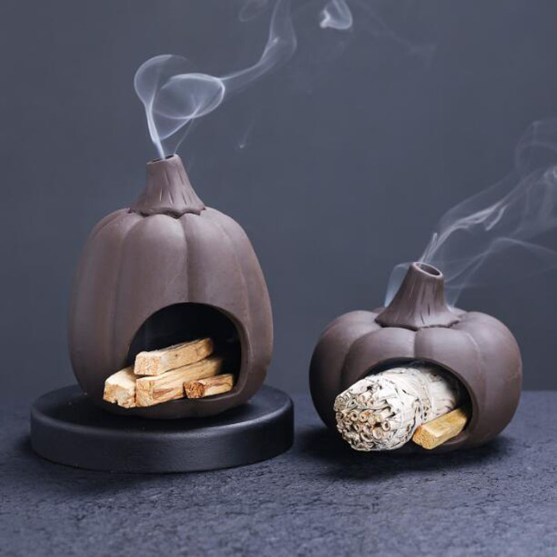 Home Fragrance Incense - Fogão de sálvia branca de argila