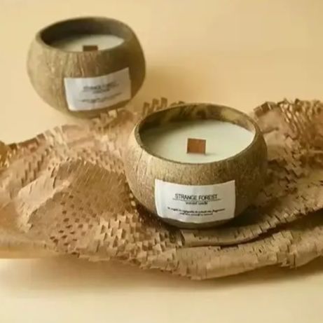 Vela perfumada de casca de coc - Home Fragrance Accessories avaliação e preço