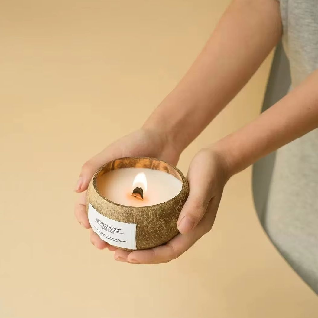 Vela perfumada de casca de coc - Home Fragrance Accessories avaliação e preço