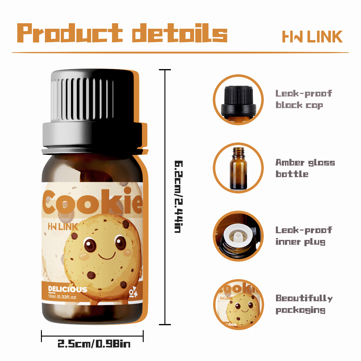 Óleos Essenciais de Biscoito 1 - Home Fragrance Accessories avaliação e preço