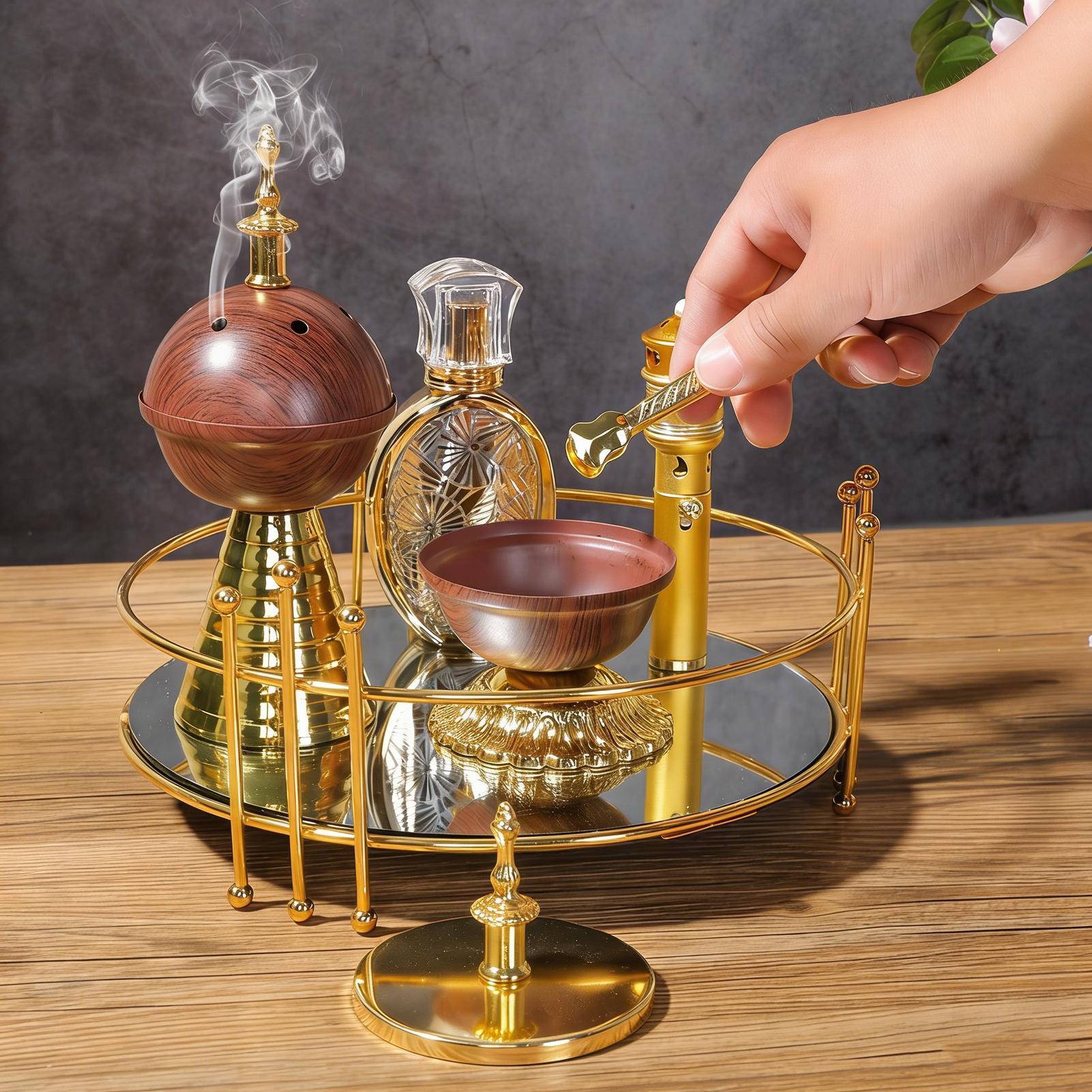 Pinça de Incenso de Metal com  - Home Fragrance Incense avaliação e preço