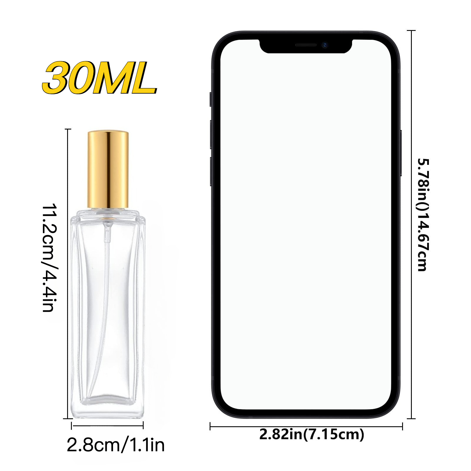2 pçs garrafa de perfume spray - Room Spray Bottle avaliação e preço