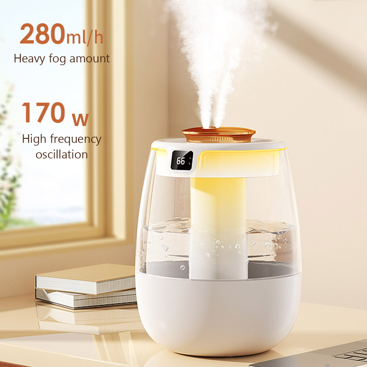 Umidificador de ar 1.3l, porta - Home Fragrance Mist avaliação e preço