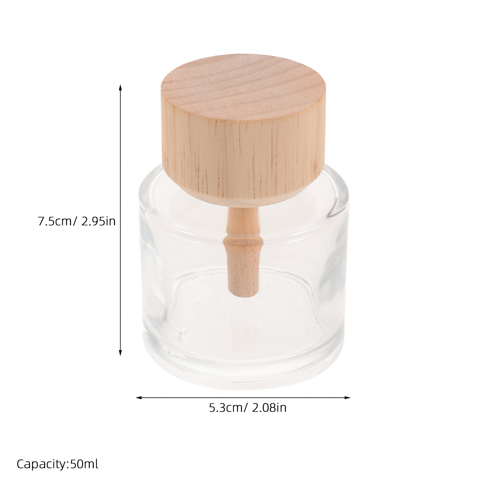 2 Frascos de Vidro Transparent - Home Fragrance Oil Diffuser avaliação e preço