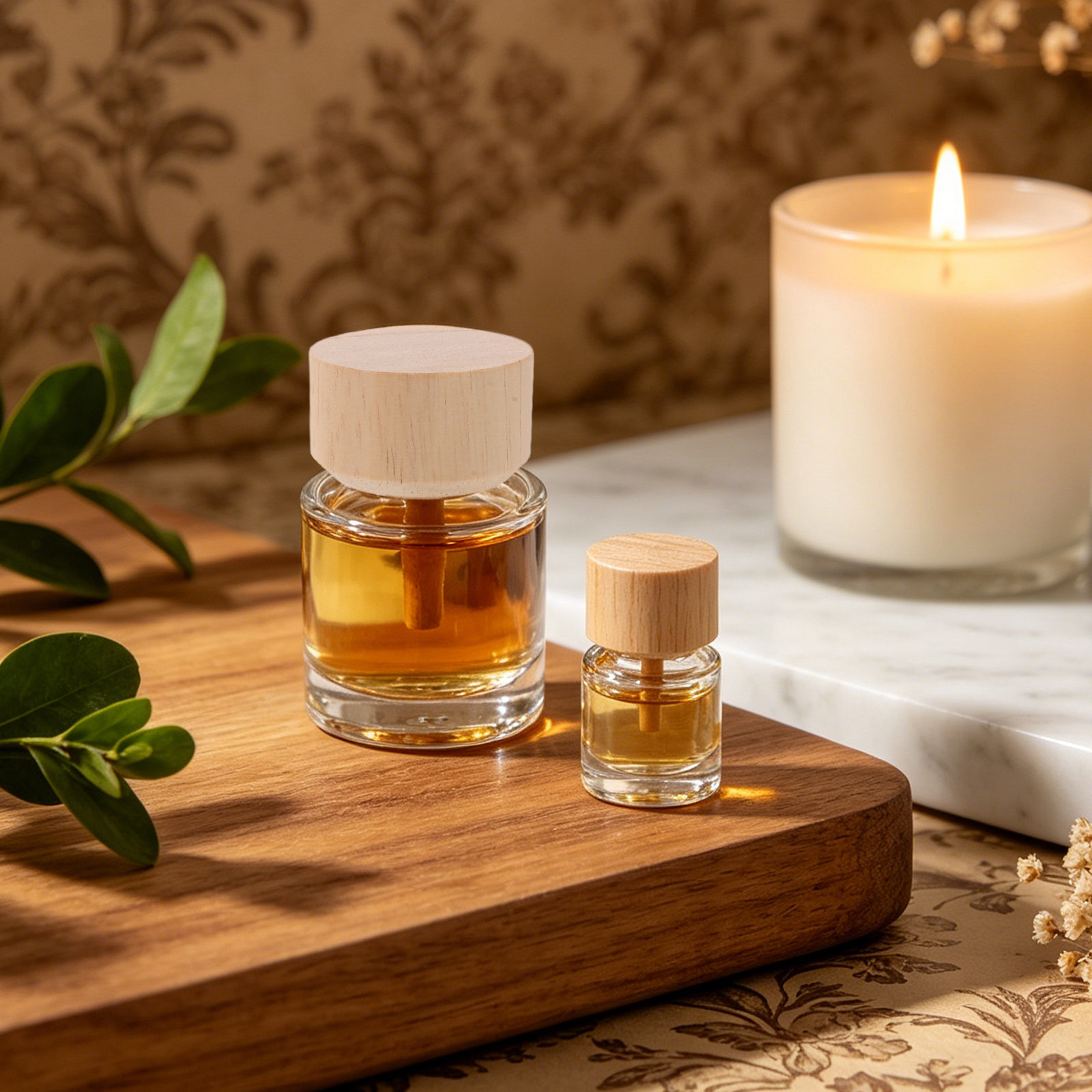 2 Frascos de Vidro Transparent - Home Fragrance Oil Diffuser avaliação e preço